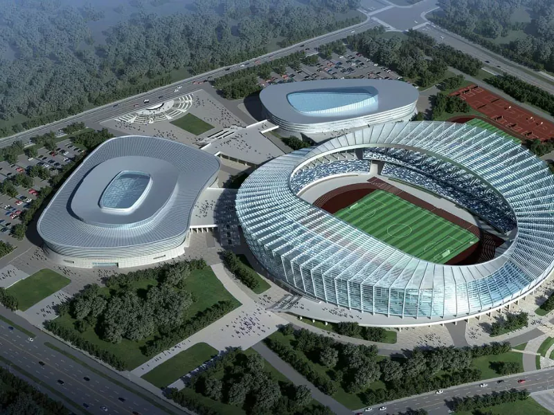Waarom is staalstruktuur vir sportsentrumkompleks die beste oplossing vir moderne stadionkonstruksie