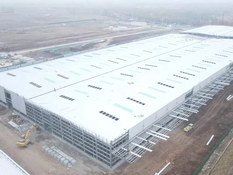 Prefab Metal Warehouse -gebou