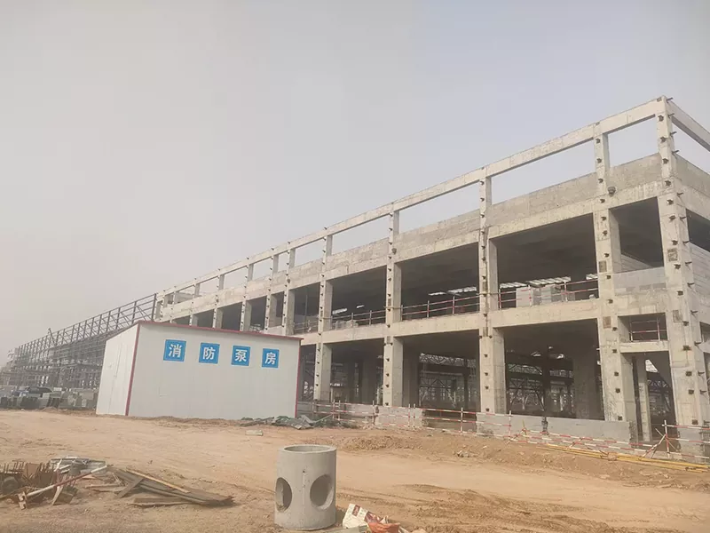 Prefab staalstruktuur Warehouse Building