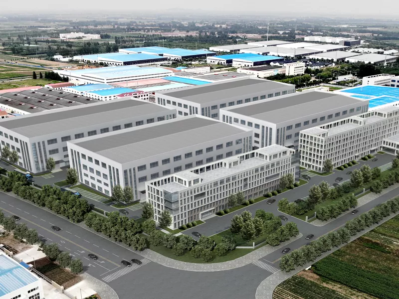 Staalstruktuur Industrial Park Grootskaalse voorafvervaardigde gebou