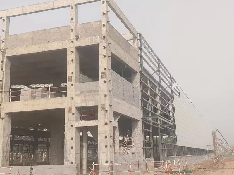 Staalstruktuur Warehouse Construction